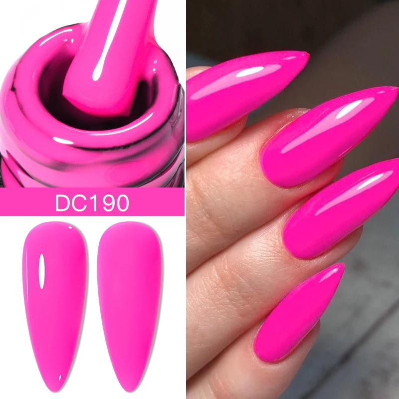 Mtssii 7ml Neon Snowflake Gel Nail Polish Fluorescent Gel UV LED Semi Permanent Glitter Snow Sequins Nails Art Design Varnishes