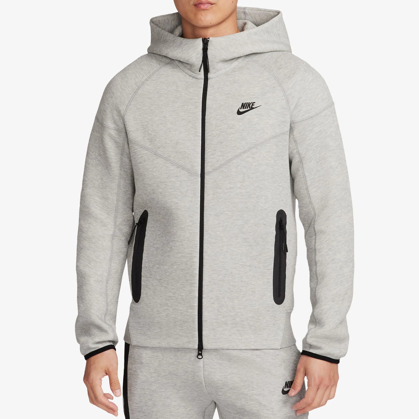 Nike Authentic Spring Men's Knit Loose Hooded Warm-up Sport Jacket FB7922-063