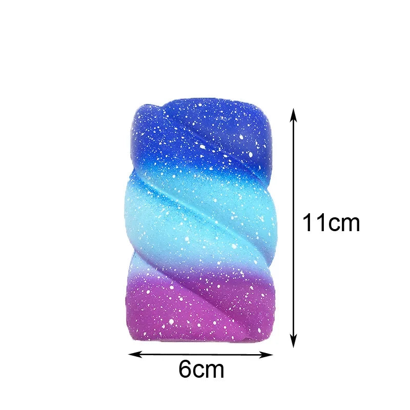 TOBEFU Cute Marshmallow Squishy PU Scented Antistress Toy | Slow Rising Stress Relief for Kids