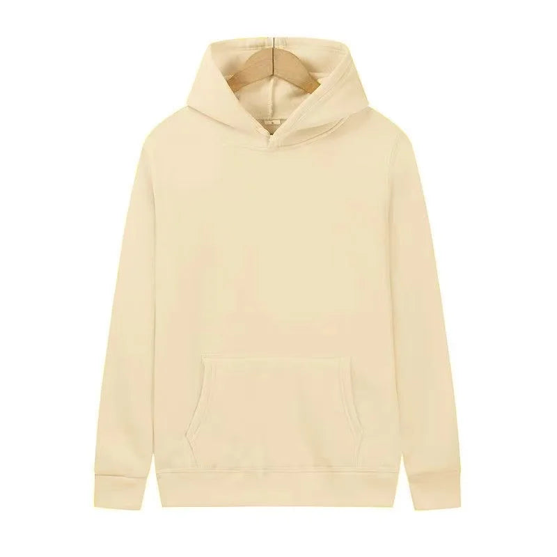 Plain Fashion Hoodies - Solid Color Sweatshirts