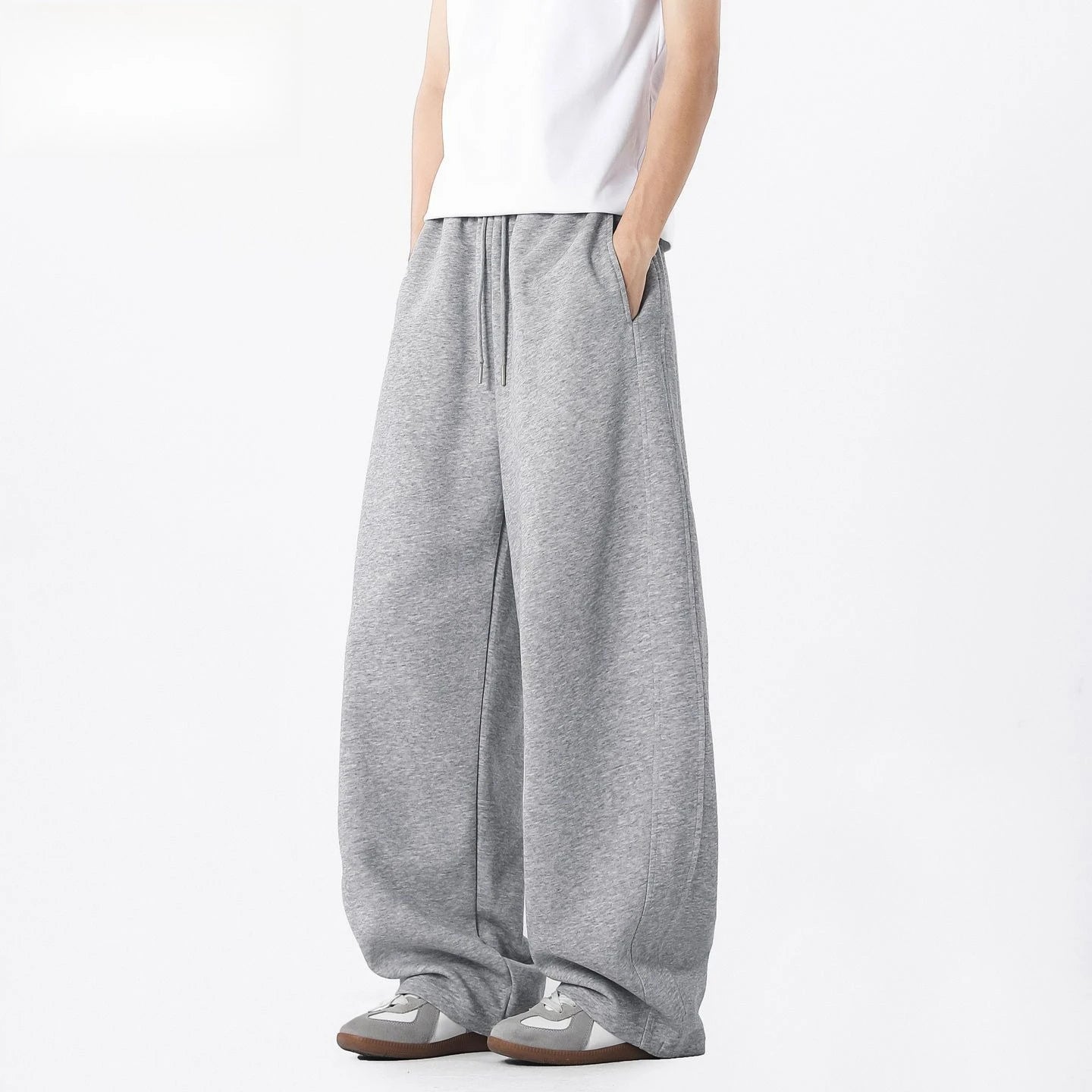 Men's Wide-Leg Casual Pants Print Design - Daily Street Style Sporty Casual Wear Men's and Women's Wide-leg Pants