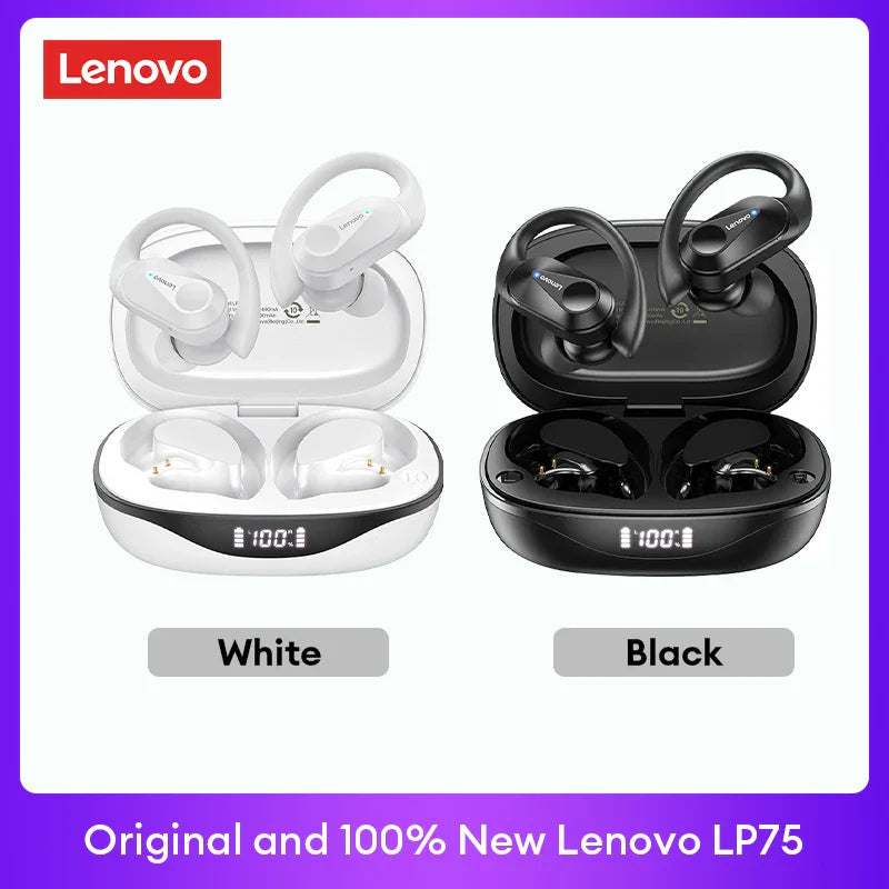 Lenovo Bluetooth V5.3 Wireless Headphones