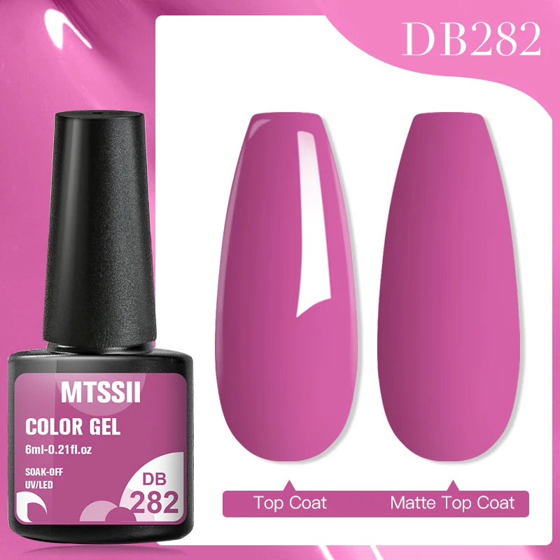 Mtssii 7ml Neon Snowflake Gel Nail Polish Fluorescent Gel UV LED Semi Permanent Glitter Snow Sequins Nails Art Design Varnishes