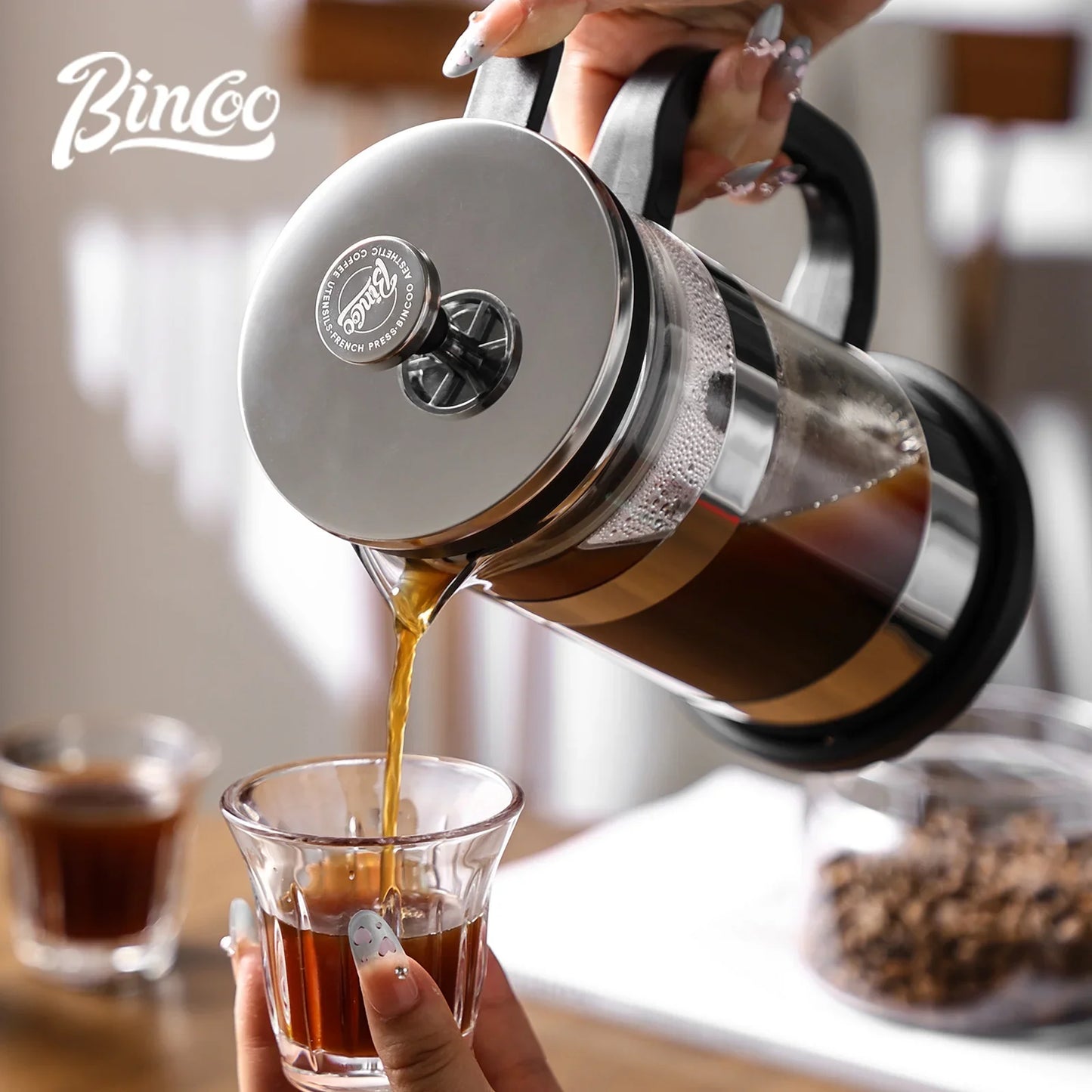 1000ml French Press Coffee Pot-2