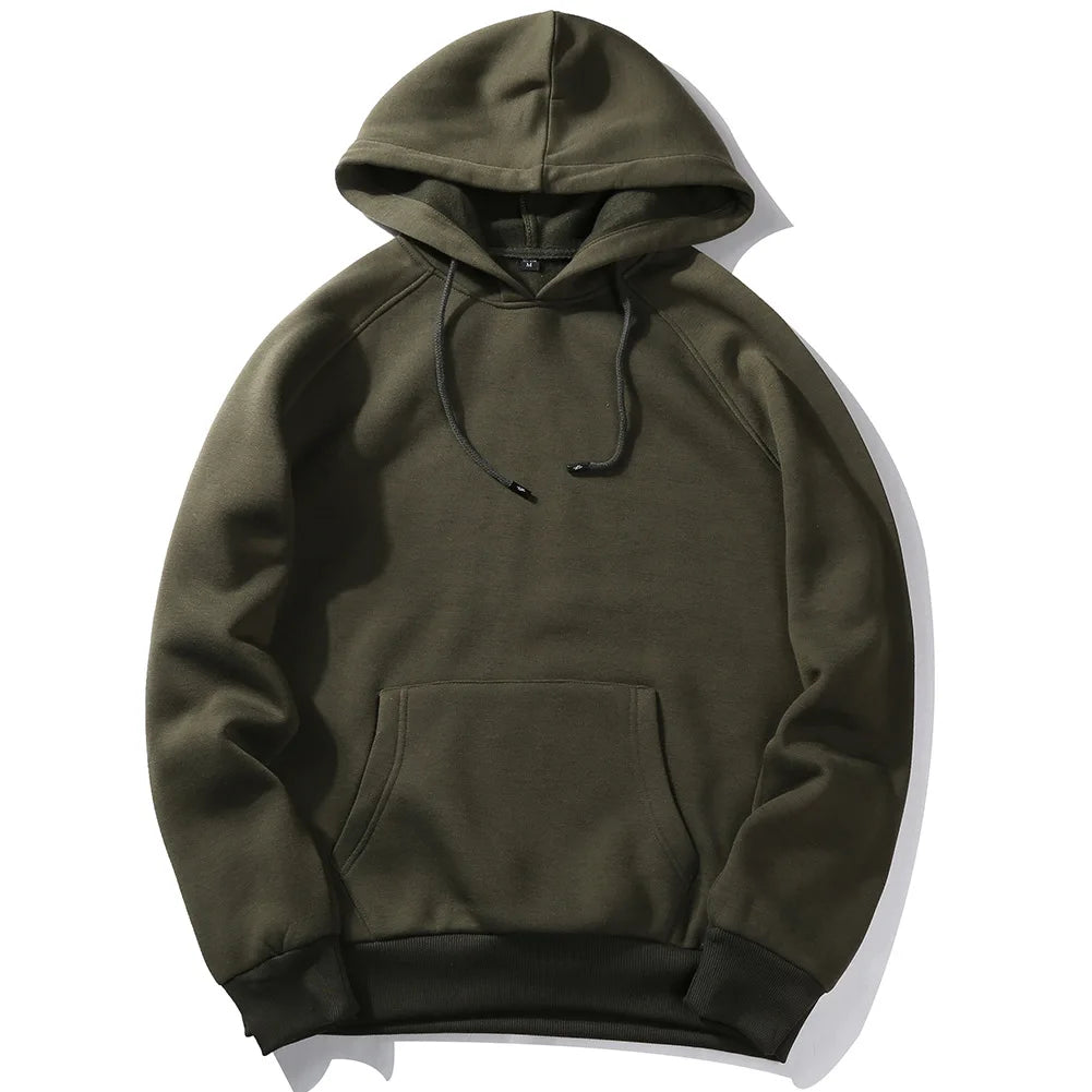 Brand Quality Loose Patchwork Hoodies - Two Tone Street Fashion