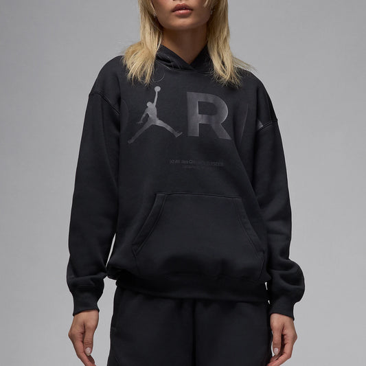 Nike genuine Women's Jordan Fleece-lined Hooded Pullover Warm Sweatshirt FV7755-045