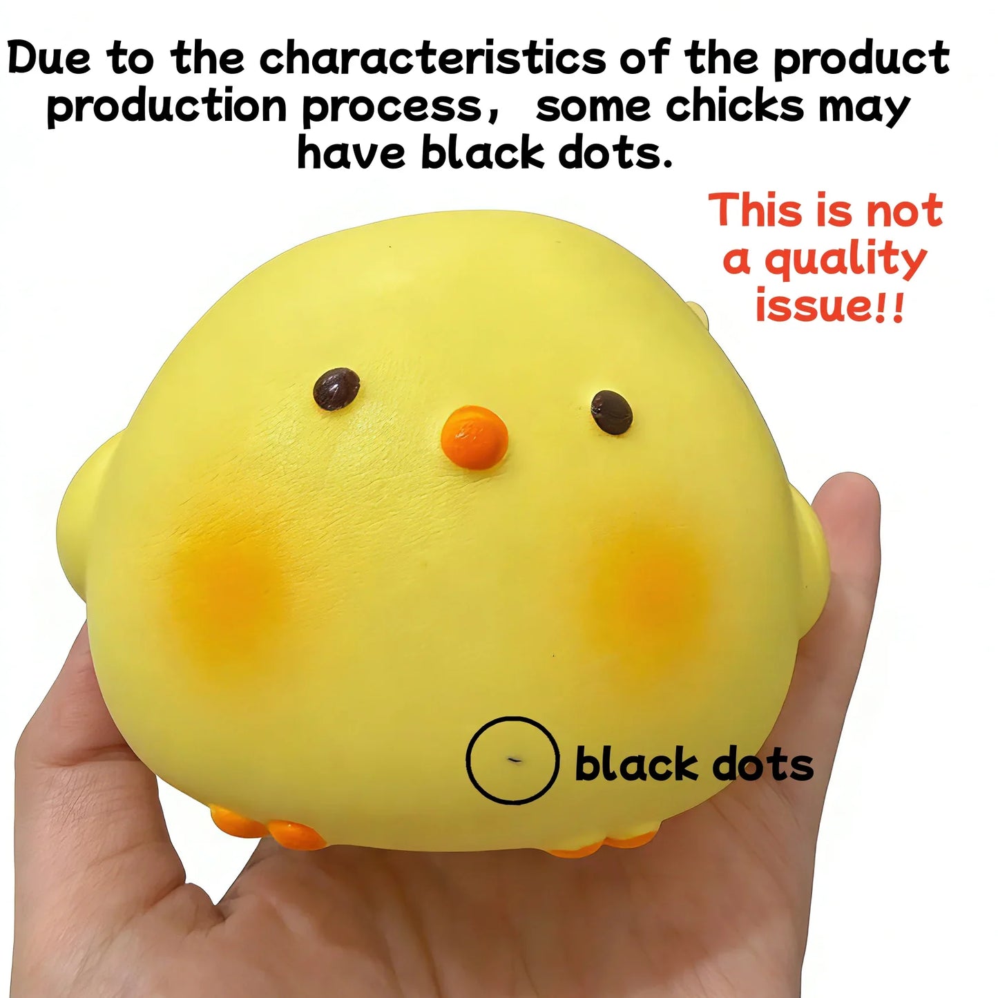 Giant Chick Squishy Toy | Slow Rising Stress Relief Fidget Sensory Toy