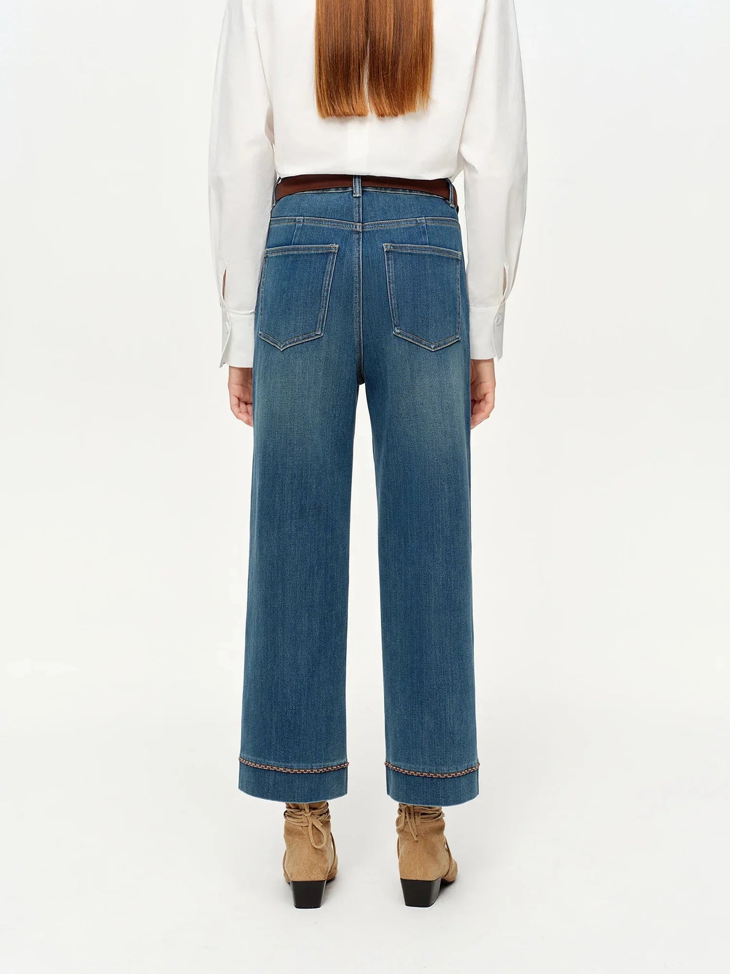 Women's Pants High Waist Slim Baguette Pants Trendy Office Wear