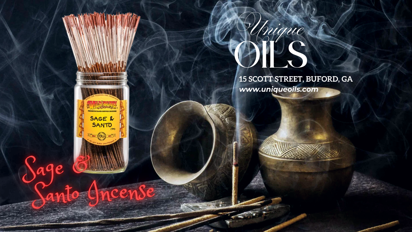 Sage & Santo Incense Sticks (pack of 100)