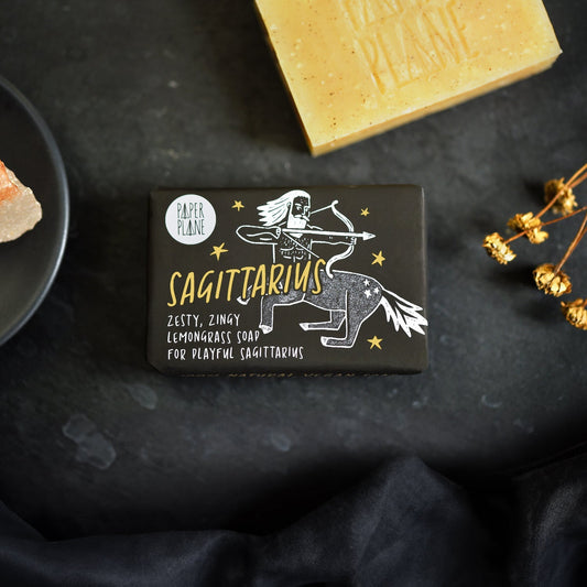 Sagittarius Star Sign Zodiac Bar - Natural and Vegan Horoscope Soap-0