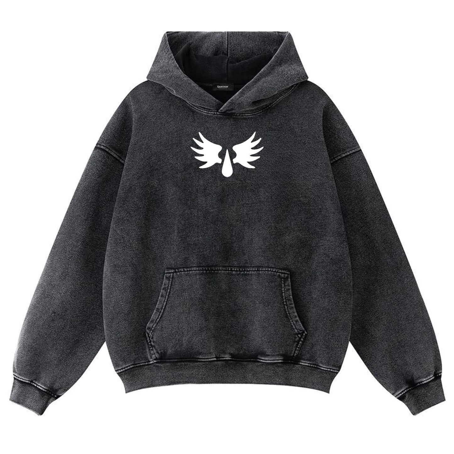 Sanguinius, Primarch of Blood Angels Hoodie – New Washed Fabric Pullover for Wargame Fans & Warhammer Collectors
