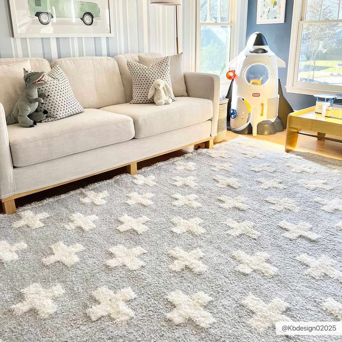 Satu Blue Area Rug-1