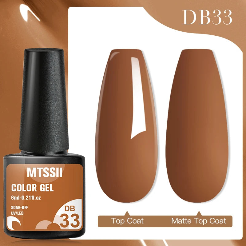 Mtssii 7ml Neon Snowflake Gel Nail Polish Fluorescent Gel UV LED Semi Permanent Glitter Snow Sequins Nails Art Design Varnishes