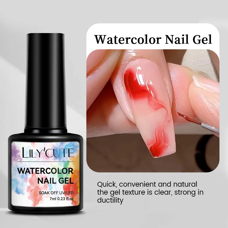 LILYCUTE 7ml Neon Reflective Nail Gel Polish Dark Flash Glitter Effect Fluorescent Gel Soak Off UV Gel Summer Nail Art Varnish