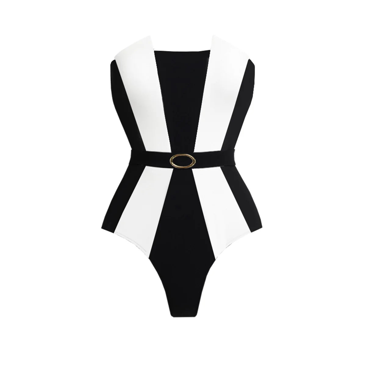 2Pcs Black White Swimsuit 2026 Bandeau Biquini Women Sexy Bikini Push Up Swimwear Female Patchwork Dress Bathing Suits Beachwear