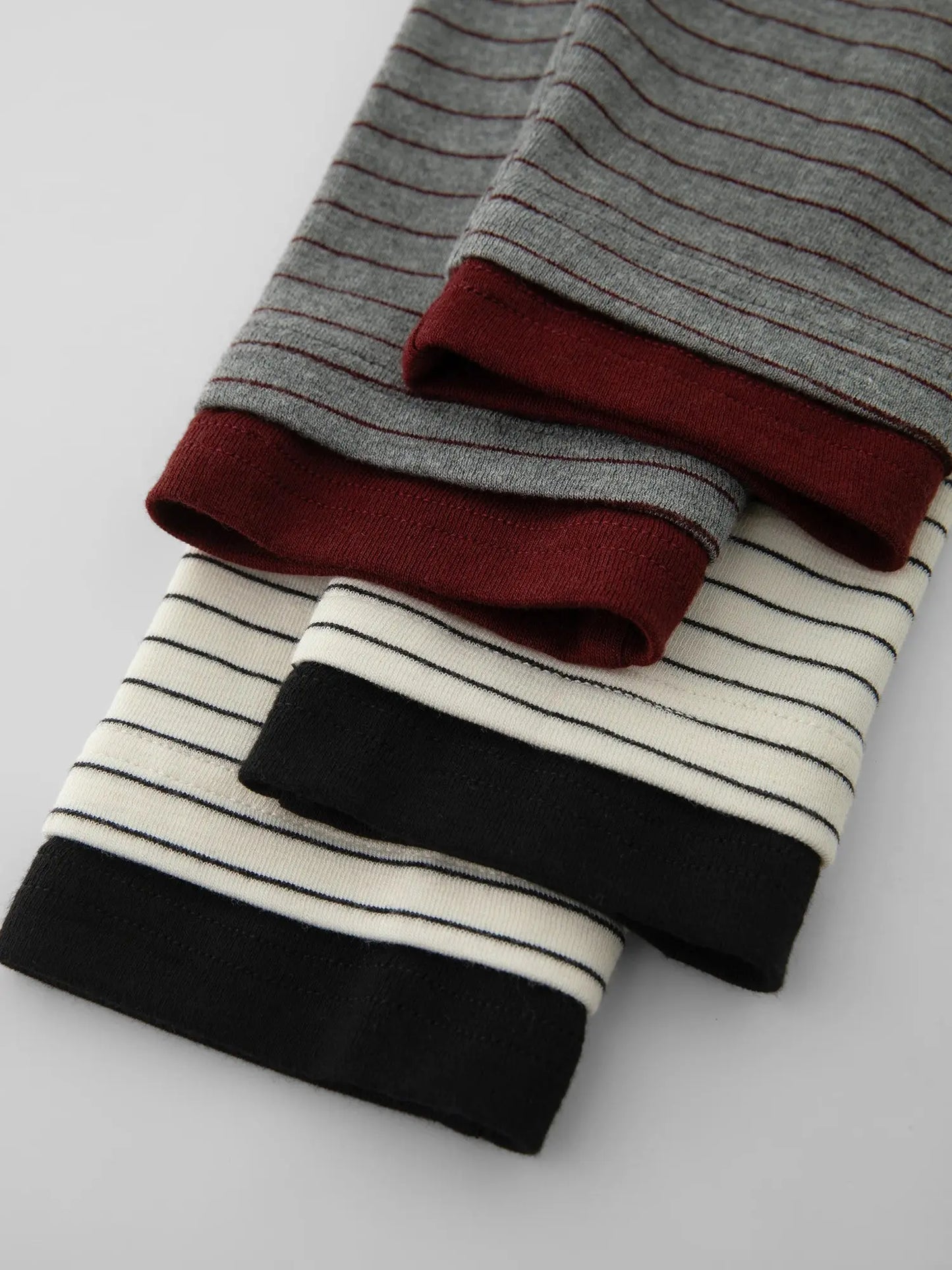 Women’s Retro Stripe Knit T-Shirt Petite Slim Fit Tee