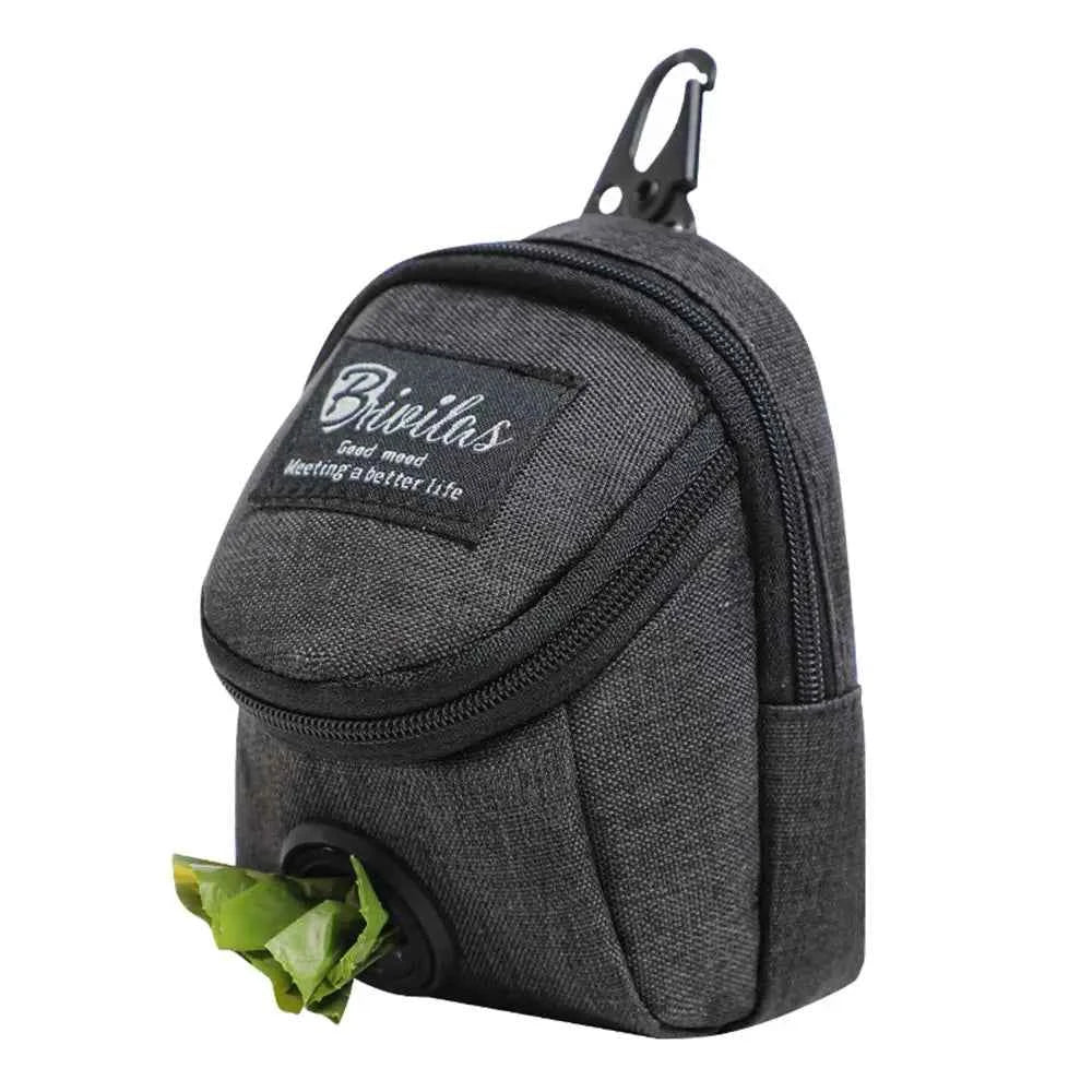 Portable Dog Treat Pouch – Training & Travel Bag with Poop Dispenser