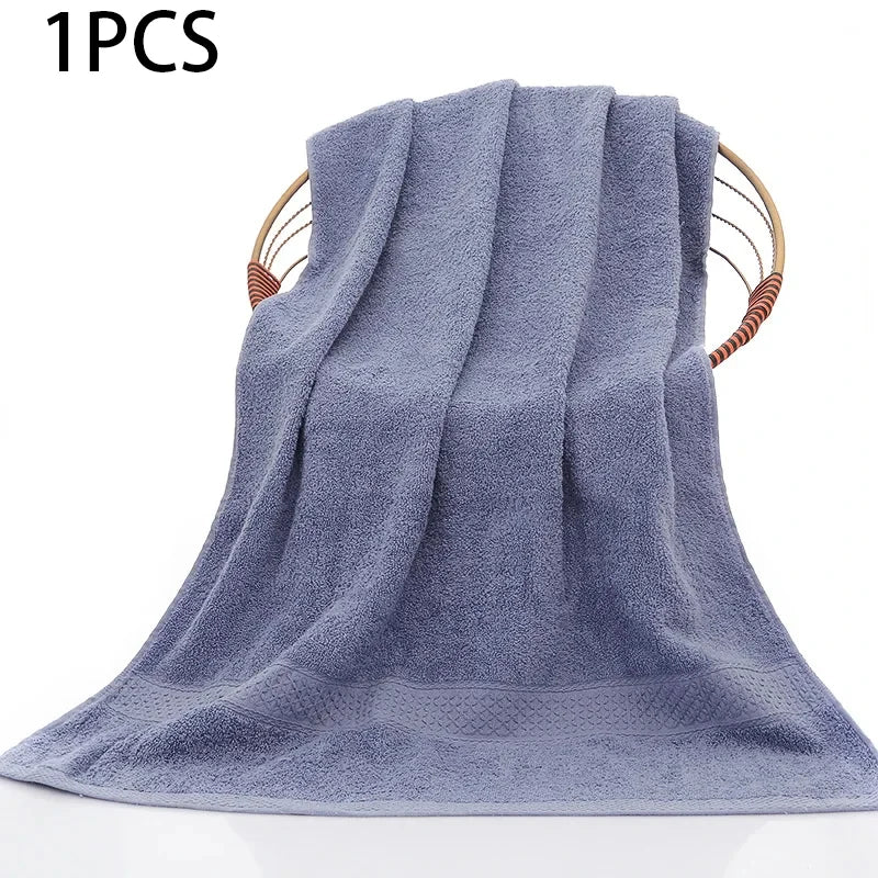100% Cotton Adult Thickened Durable Towel  Soft Quick Dry  Absorbent Solid color Face Towel  bath household cotton face towel