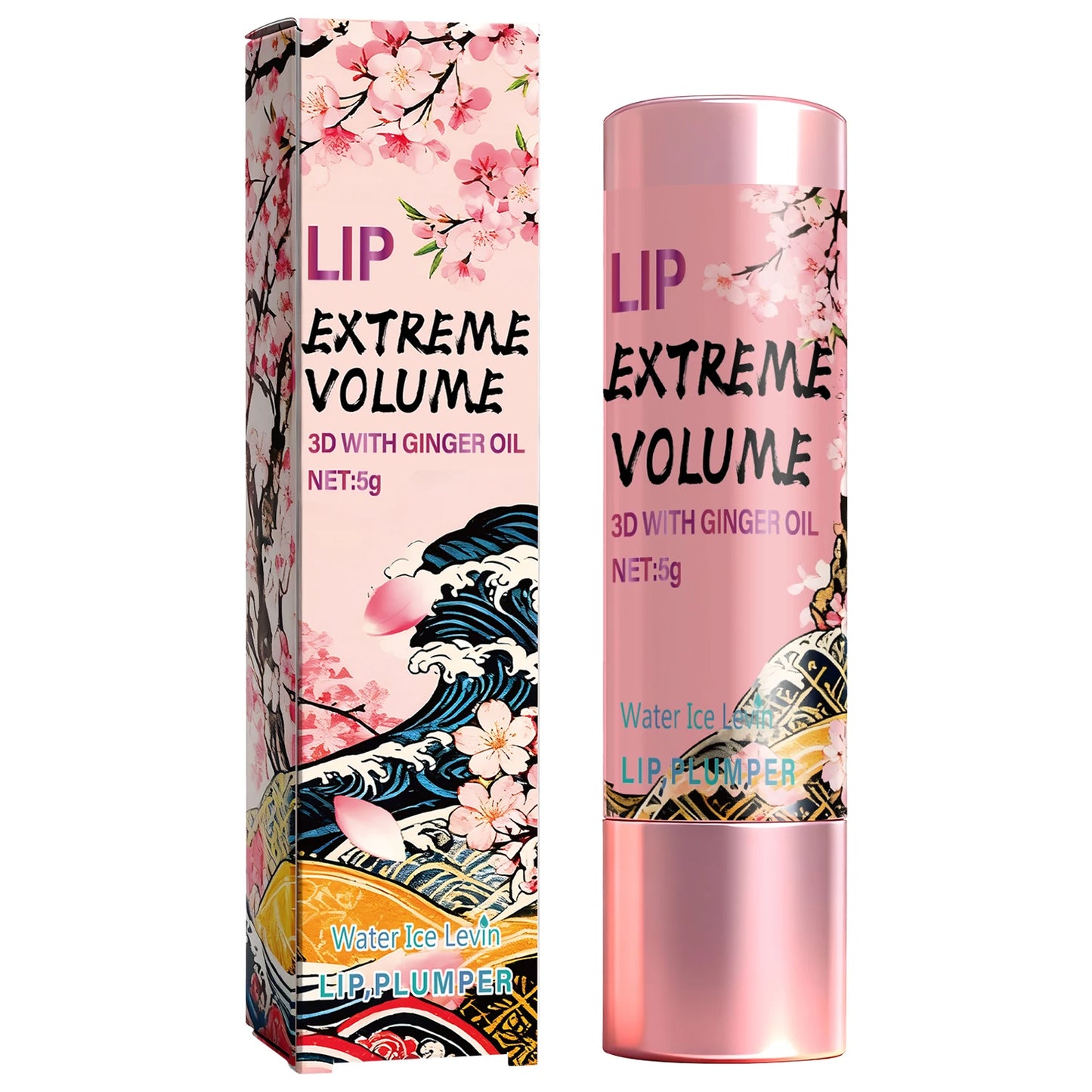 Lip Extreme Volume 3D Cream with Ginger Oil for Plumping & Moisturizing, Day & Night Use, Non-Sticky Smooth Lips.