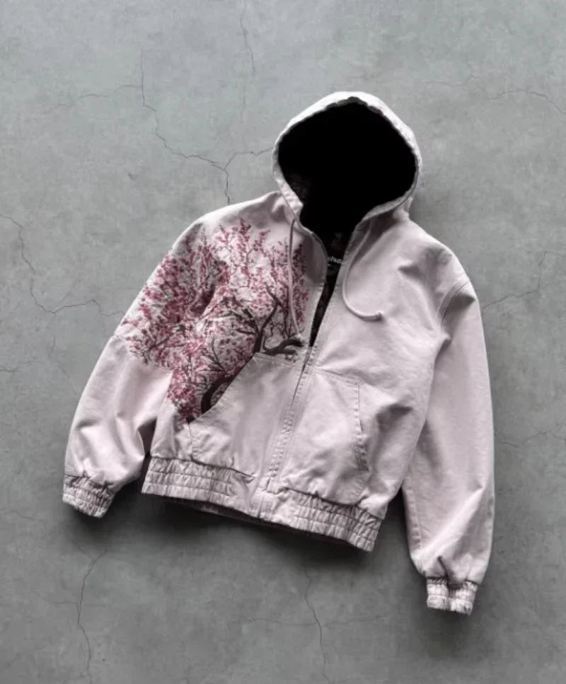 Y2K Retro Hoodie Men Printed Camouflage Pattern Pullover Sweatshirts High Street Hip Hop Streetwear Oversized Unisex Camo Hoodie