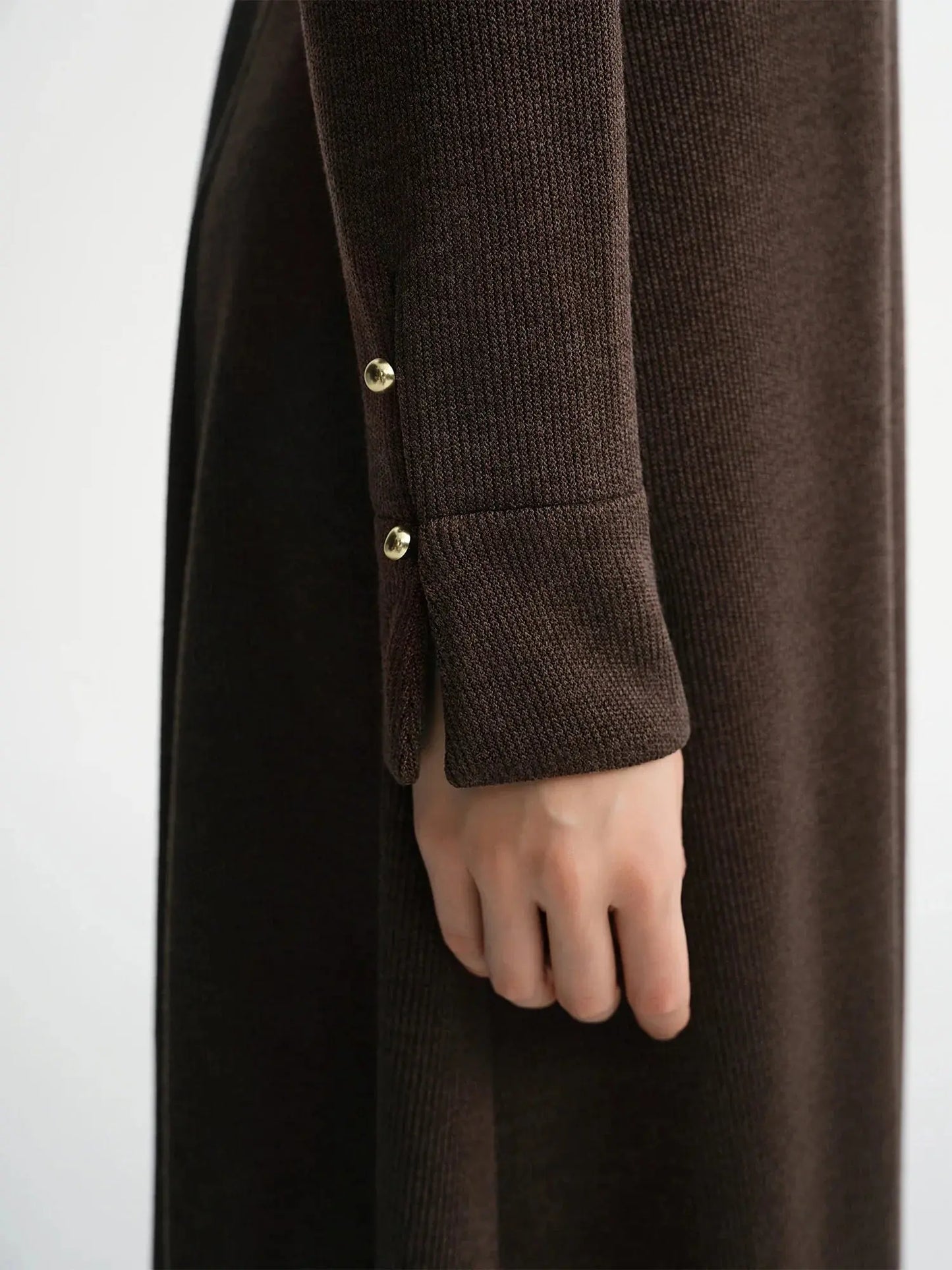 Retro European Temperament Knit Dress