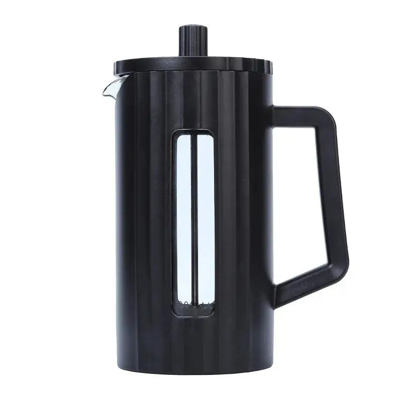 French Press Coffee Maker – 600ml & 1000ml, Heat-Resistant Glass