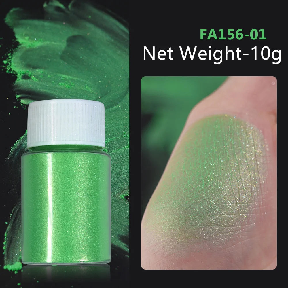 5g Laser Holographic Bulk Glitter Nail Shining Sparkly Pigment Loose Fine Glitter Reflective Gel Polish Accessories Nail Powder