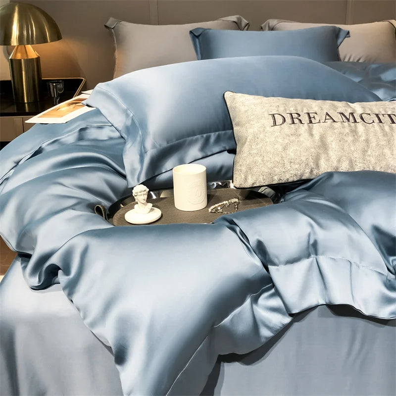 100% Pure Mulberry Silk Duvet Cover Skin-friendly Soft and Comfortable