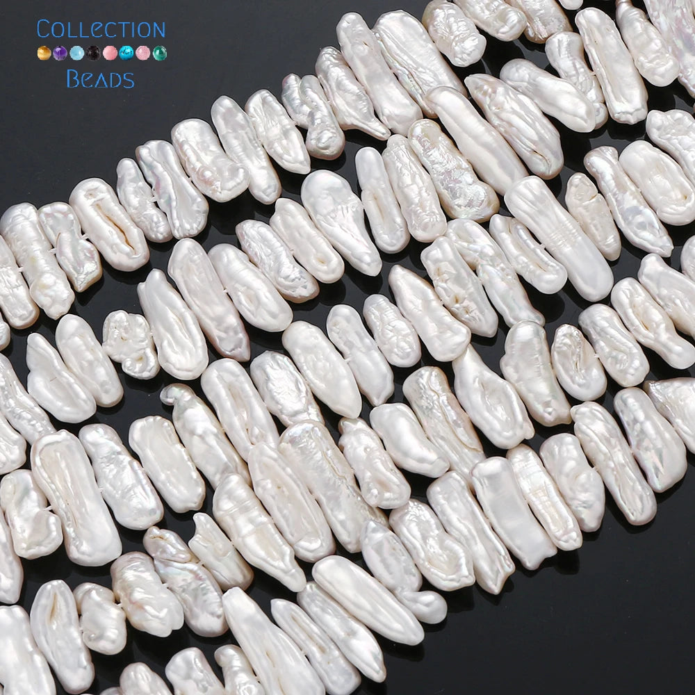 Natural Freshwater Baroque Irregular Shape Pearl Beads High Quality Punch Loose Beads For Jewelry Making DIY Necklace Bracelet