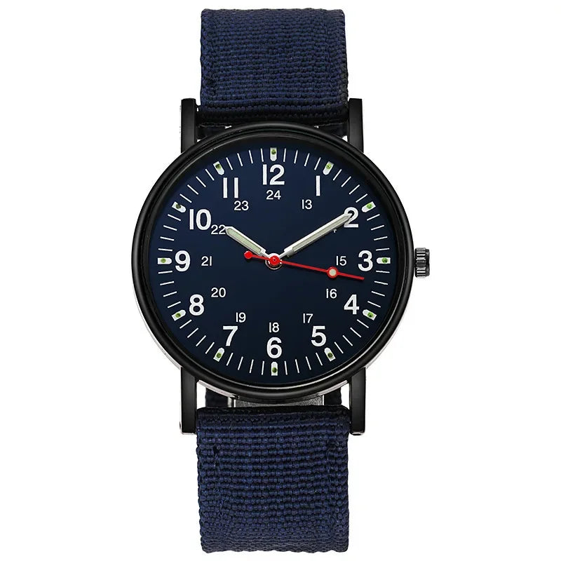 Canvas Strap Outdoor Military Watch