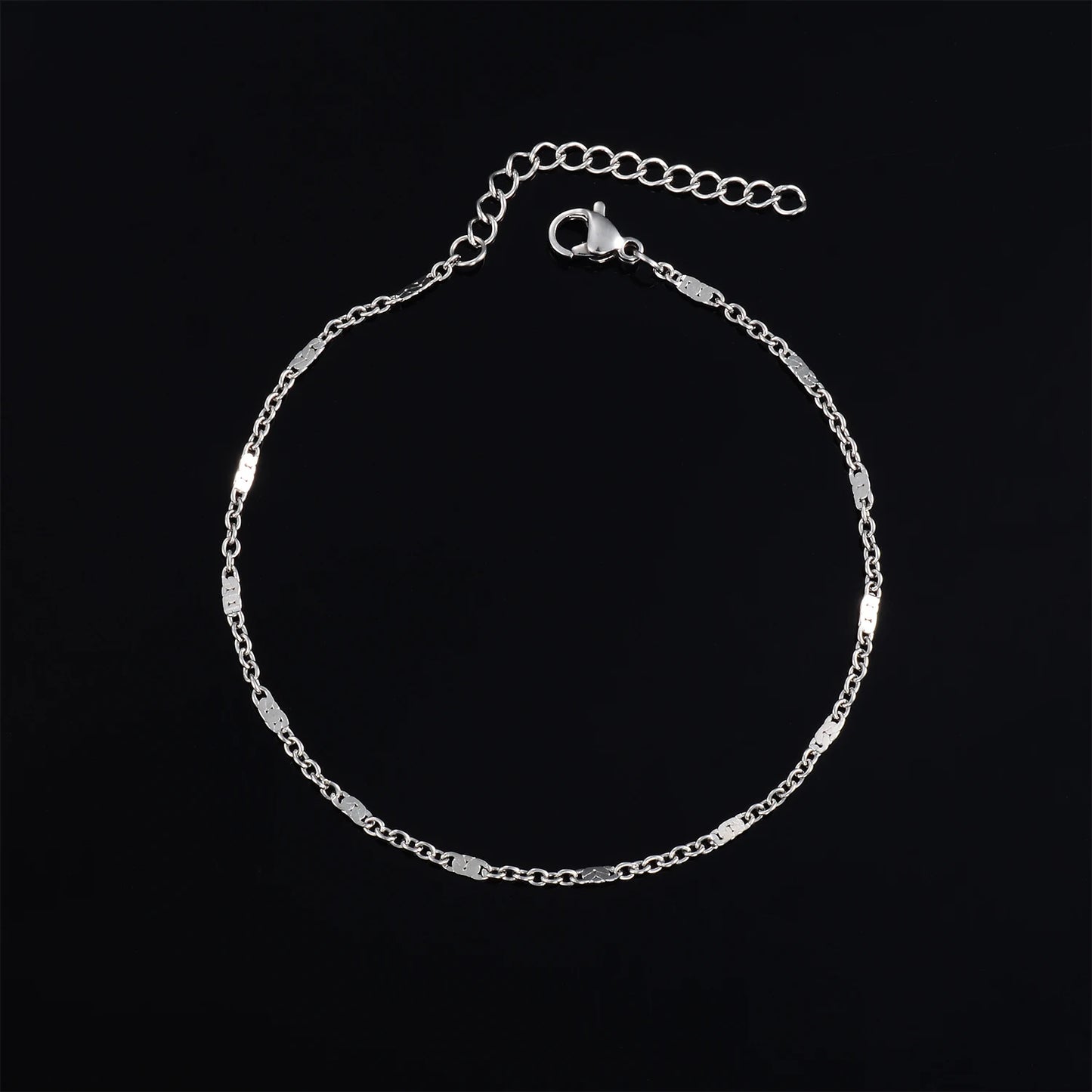 High Quality Elegance Thin Stainless Steel Bracelet No Fade Gold Plated Chain Jewelry Making Components DIY