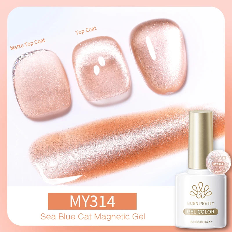 BORN PRETTY 117 Colors Cat Magnetic Gel Nail Polish 10ml Full Coverage Varnish Semi Permanent Super Gorgeous Nails Manicure