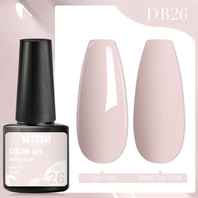 7ml Glitter Reflective Gel Nail Polish Sparkling Soak Off UV LED Gold Silver Black Pink Gel Polish Starter Kit For Home Salon