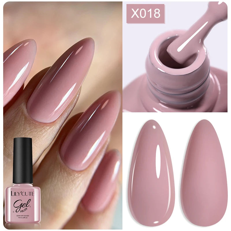 LILYCUTE 7ml Neon Reflective Nail Gel Polish Dark Flash Glitter Effect Fluorescent Gel Soak Off UV Gel Summer Nail Art Varnish