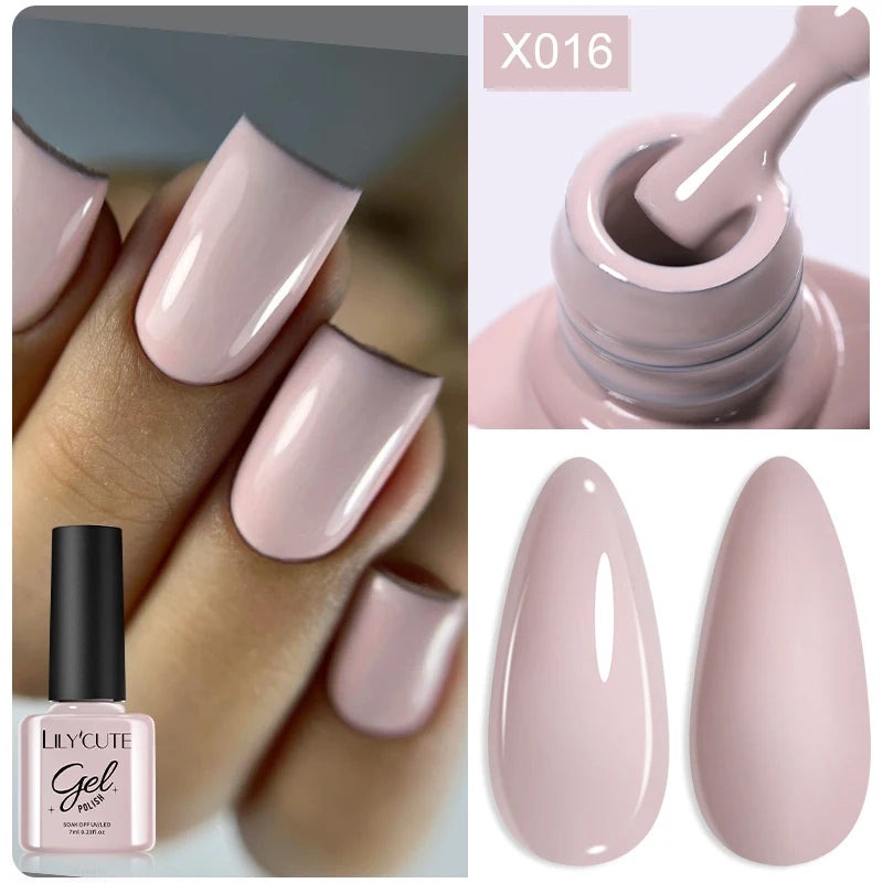LILYCUTE 7ml Neon Reflective Nail Gel Polish Dark Flash Glitter Effect Fluorescent Gel Soak Off UV Gel Summer Nail Art Varnish