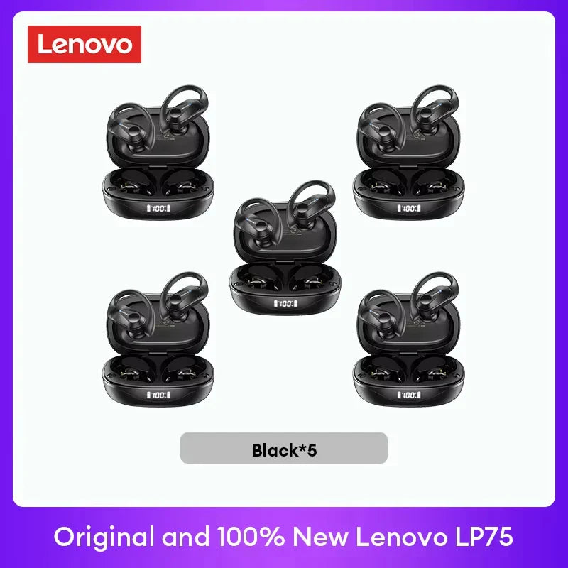 Lenovo Bluetooth V5.3 Wireless Headphones