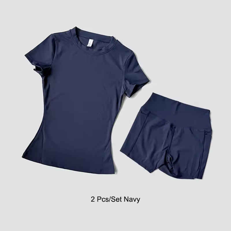Seamless Women's Sports Yoga Set