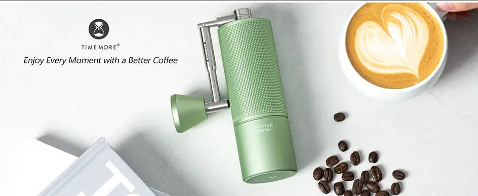 StepUP Coffee Manual Coffee Grinder Chestnut C3 ESP Pro – Steel Conical Burr-5