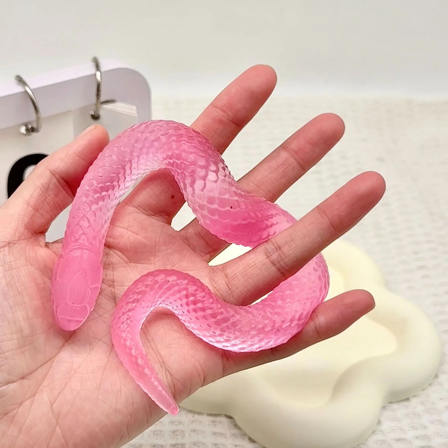 Squishy Snake Stress Ball | Stretchy Fidget Toy for Anxiety Relief and Hand Therapy