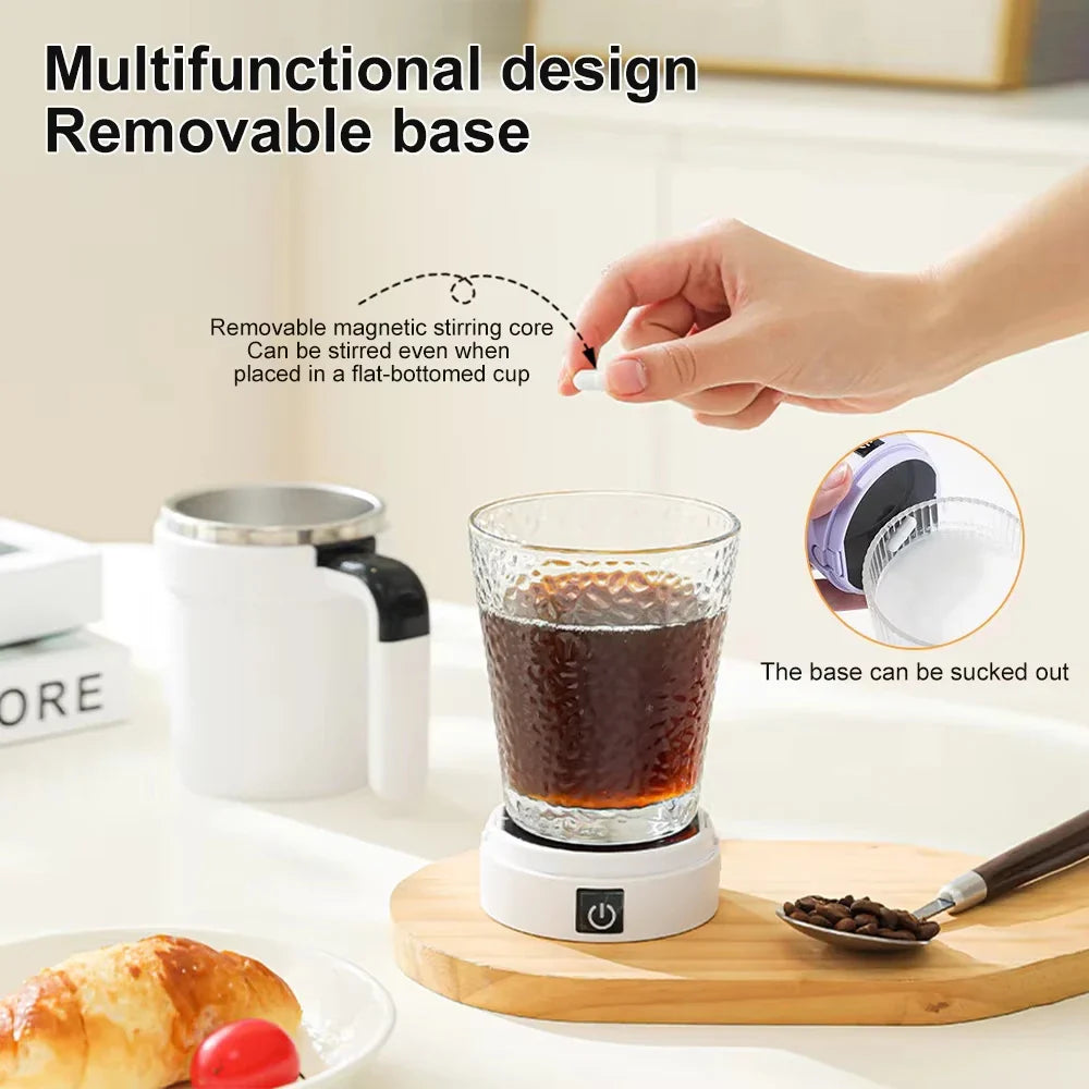 Automatic Mixing Coffee Cup Intelligent Temperature Rechargeable Mug-1