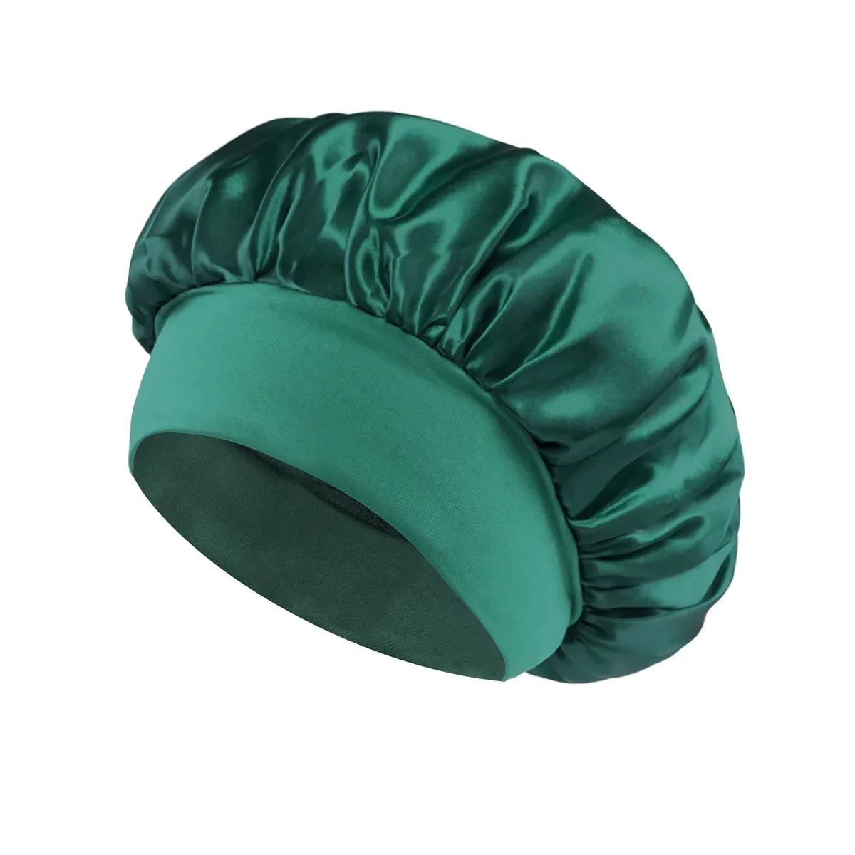 Solid Wide-Brimmed Satin Hair Bonnet for Sleeping *Multiple Colors*