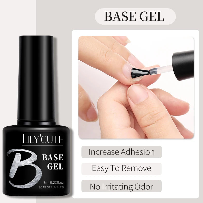 LILYCUTE 7ml Neon Reflective Nail Gel Polish Dark Flash Glitter Effect Fluorescent Gel Soak Off UV Gel Summer Nail Art Varnish