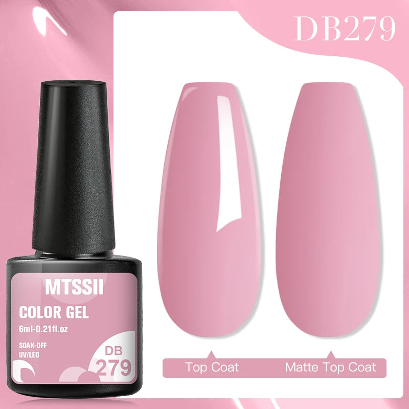 Mtssii 7ml Neon Snowflake Gel Nail Polish Fluorescent Gel UV LED Semi Permanent Glitter Snow Sequins Nails Art Design Varnishes