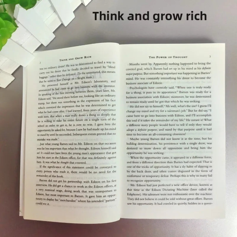 Think and Grow Rich Classic Think and Growlich Napoleon Hill English Edition books
