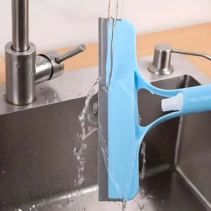 1-Pack 3-in-1 Blue Window Cleaner - Holiday Streak-Free Glass Cleaning Kit for Sparkling Results