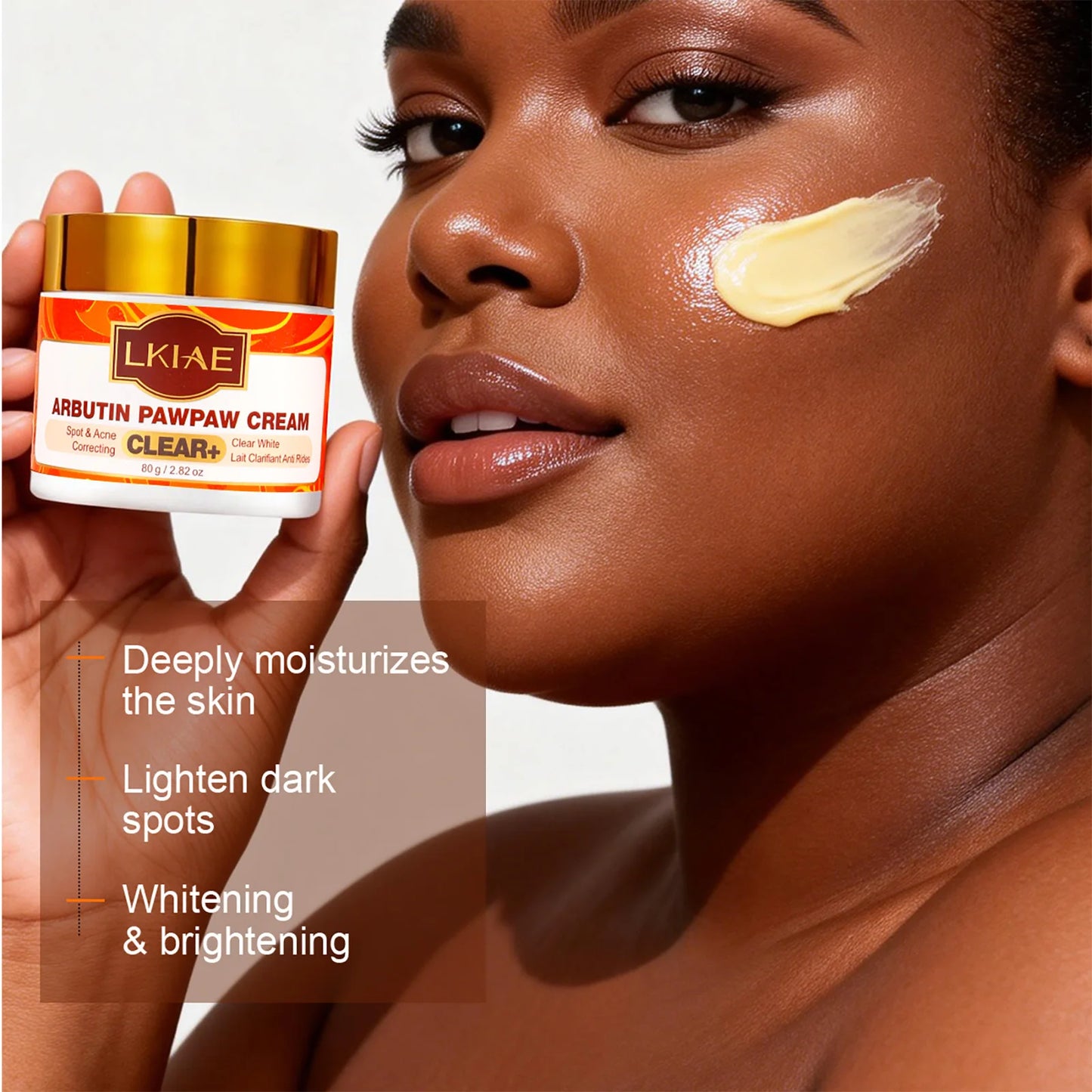 LKIAE Arbutin And Vitamin C Lightening Skin Care Kit, Brighten Dull Skin, Moisturizing, Dark Spot Corrector, For All Skin Tone