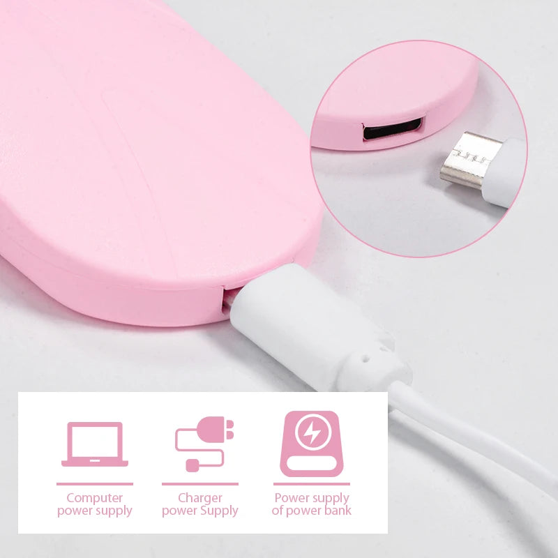 6W Mini Nails Dryer Machine Portable 3 LED UV Manicure Lamp Home DIY Use Nail Lamp For Drying Polish Varnish With USB Cable
