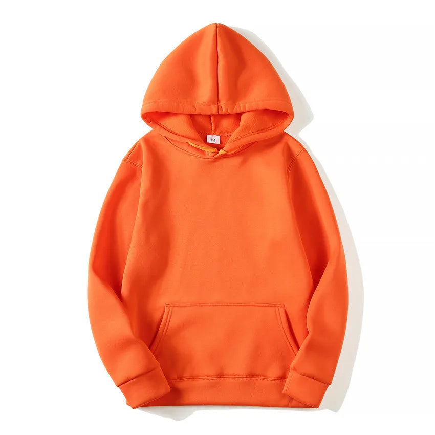 Plain - Casual Hoodie Sweatshirts