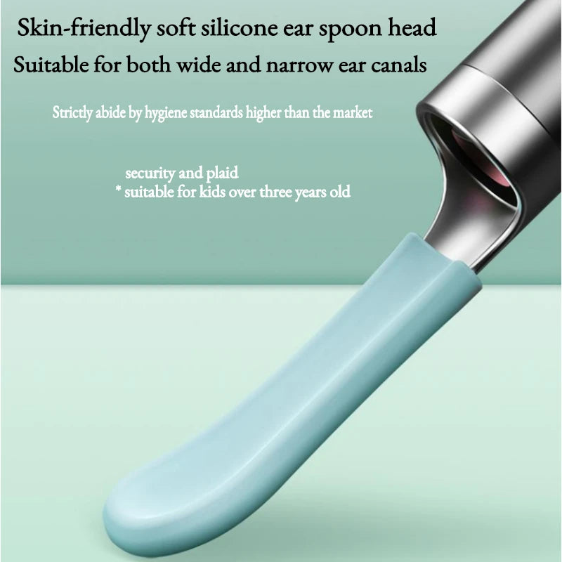 Ear Cleaner with Camera Set HD Ear Sticks Otoscope USB C Charging Endoscope Wax Removal Tool Earpick Ear Cleaning Set NK3