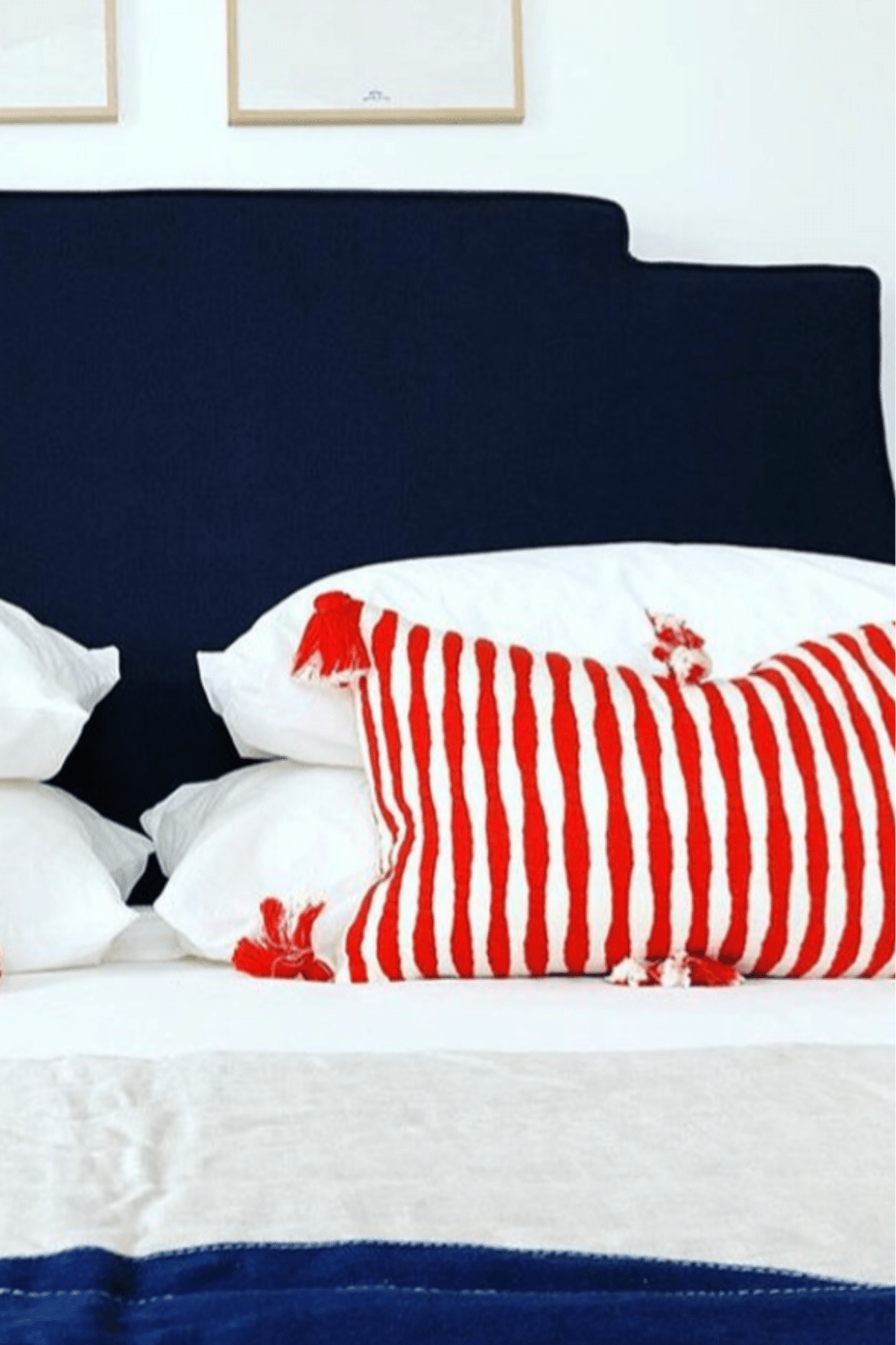 Antigua Pillow - Tomato Red